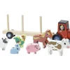 Niños Vilac Tractor con Animales Apilables