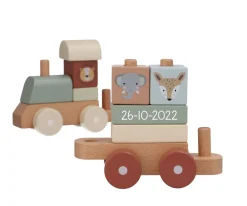 Niños Monnëka Tren de Nacimiento Personalizable Zoo Sage