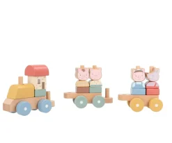 Monnëka Tren Little Pigs Family Personalizable^Niños Juguetes Para Niños De Un Año