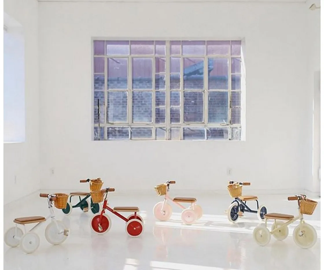 Niños Banwood Triciclo Trike Crema