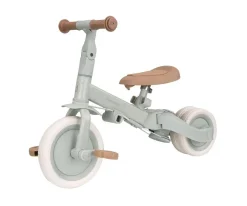 Niños Little Dutch Triciclo con Barra 4 en 1 Verde