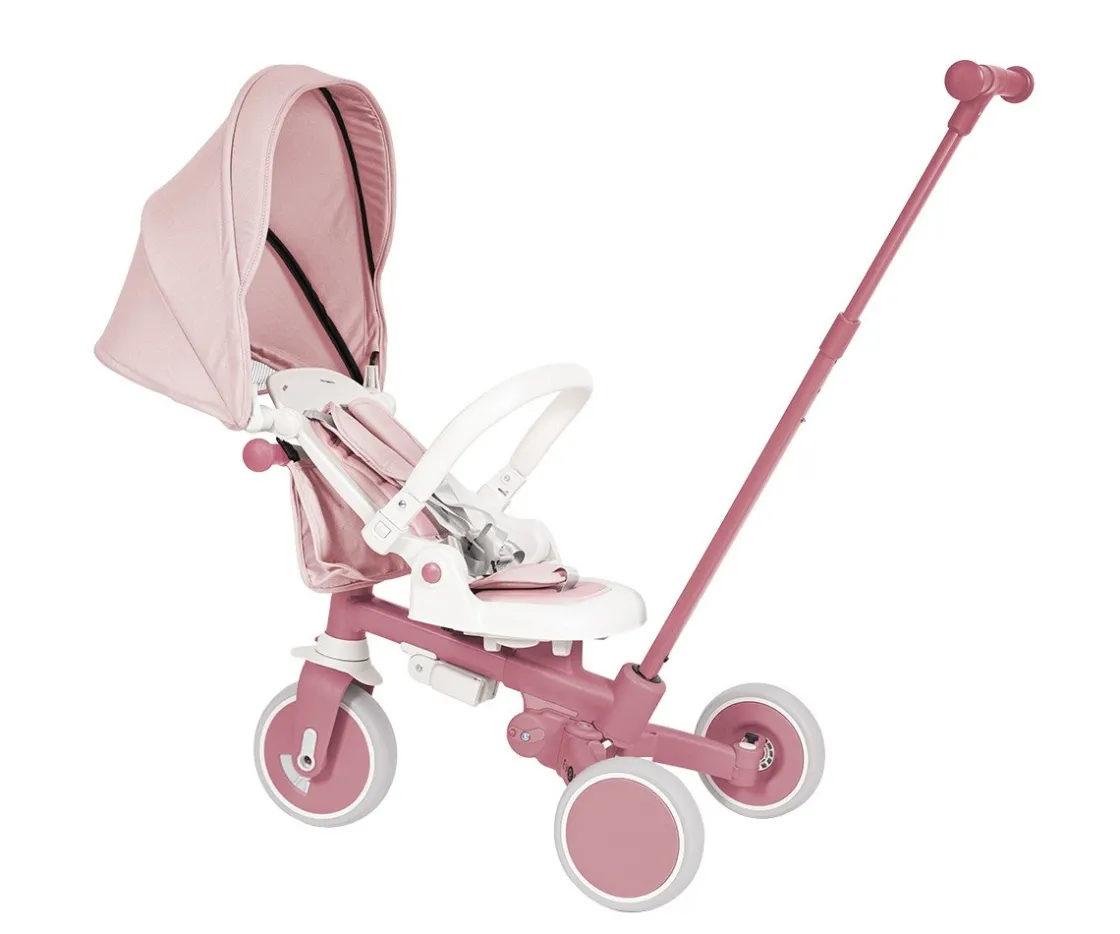 Niños Olmitos Triciclo Multifunción Evol Rosa