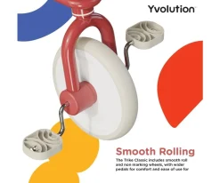 Niños Yvolution Triciclo Yvelo Trike Classic Rojo