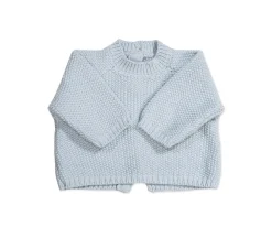 Pasito a Pasito Tricot Jersey, Ranita y Body Bambula Blue