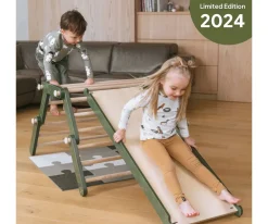 Niños Ettetete Triángulo Pikler Móvil Fipitri con Rampa Edición Limitada 2024