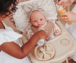 Niños Así Trona para Muñecos con Babero y Bandeja Teresa