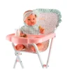 Así Trona con Bandeja y Babero Cloe para Muñecas^Niños Accesorios Para Muñecas