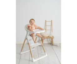 Olmitos Trona Madera + Hamaca Grey^ Tronas Bebé