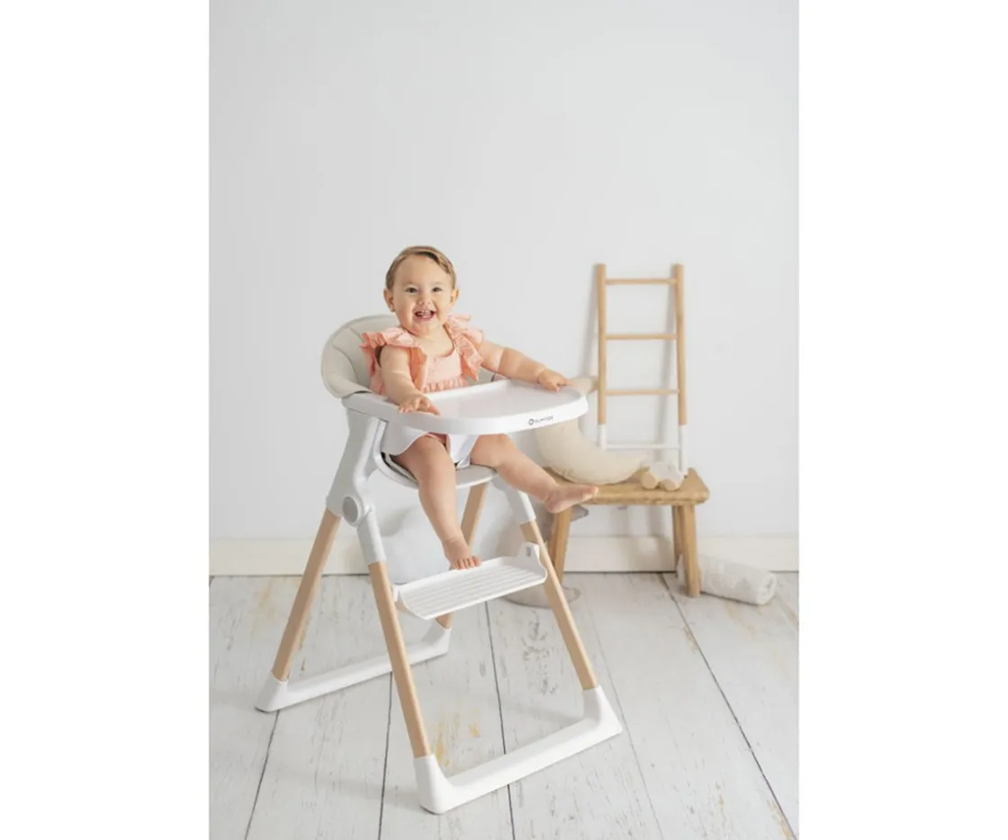 Olmitos Trona Madera + Hamaca Grey^ Tronas Bebé