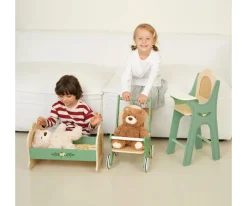 Classic world Trona para Muñecas Vintage Green^Niños Accesorios Para Muñecas