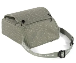 Walking Mum Trona Portátil Lunares Poppy Musgo^ Tronas Bebé