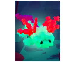 Niños Plus Plus Tubo Ajolote Brilla en la Oscuridad 100 piezas