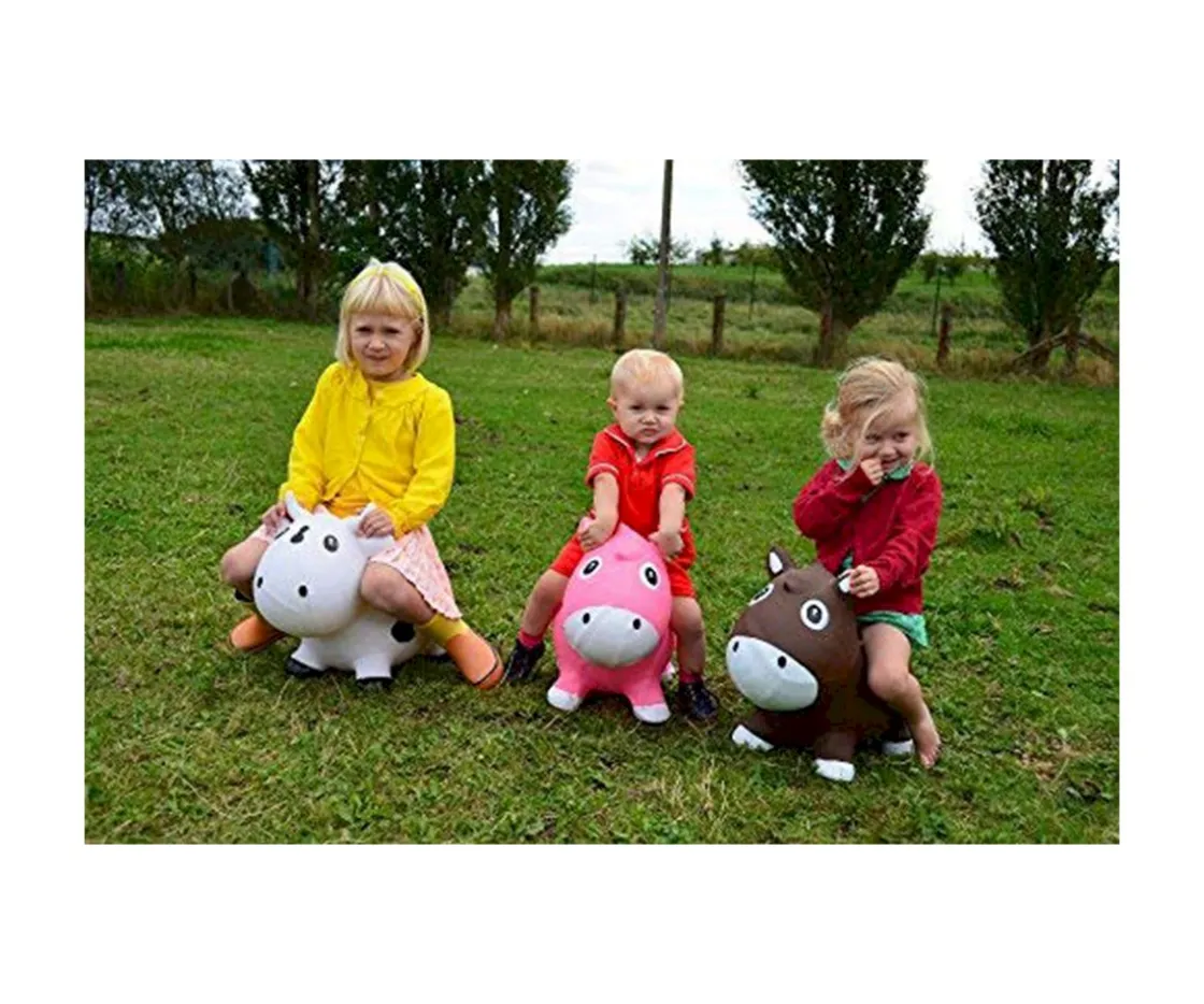 Niños Kidzzfarm Vaca Saltarina Junior Bella Gris