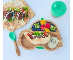 Ecorascals Vajilla Coche Verde^Niños Regalos Para Niños