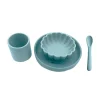 Play and store Vajilla de Silicona Blue^ Vajilla Infantil