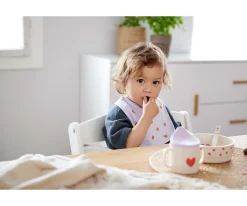 Lassig Vajilla Infantil 4 Piezas Happy Rascals Heart^ Vajilla Infantil