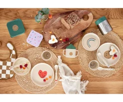 Lassig Vajilla Infantil 4 Piezas Happy Rascals Heart^ Vajilla Infantil