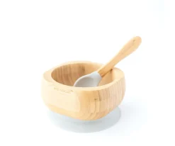 Niños Ecorascals Vajilla Toddler Gris