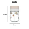 Mepal Vaso Antiderrame 360º Mio Sunshine & Rainbow 300 ml^Niños Vasos Para Bebés Y Niños