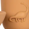 Konges Slojd Vaso y Plato de Silicona Dino Almond^ Vajilla Infantil