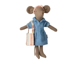 Maileg Vestido y Bolso Vaquero Mamá Ratón^Niños Accesorios Para Muñecas