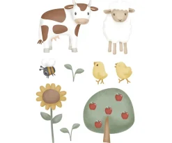 Little Dutch Vinilo Pared Little Farm^ Decoración Pared Infantil