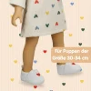 Heless Zapatillas para Muñecos con Corazón^Niños Accesorios Para Muñecas